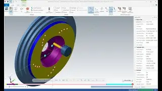 Mastercam Turn-Mill: C-Axis Face Drilling &OD/ID Machining! Brake Rotor Programming!🔥 #CNC#TurnMill