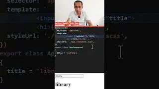How Two Way Binding In #angular Works - #angular18 +