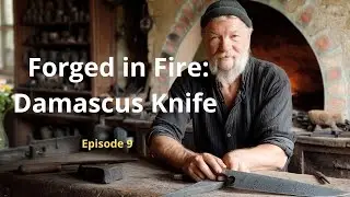 Forged In Fire: Damascus Knife. Episode 9 #blacksmith #forging #damascussteel  #knife #metalart