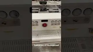 Lamarzocco customized | Coffee machine #coffeeart #baristacoffee #customized #fullycustomized