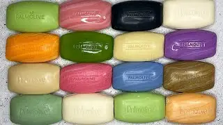 ASMR Soap Carving / Oddly Satisfying Sounds / Cutting Soap cubes, soft soap, dry soap / Palmolive