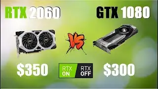 RTX 2060 vs GTX 1080 | Which Should You Buy? | New Games Benchmark 2020