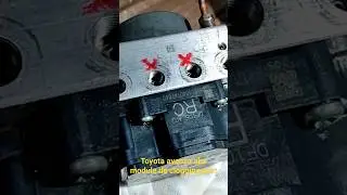 repair toyota abs module clogged port.same issue call or text 0909-717-2174 we accept various models