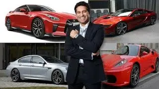 Sachin tendulkar Car collection | Bmw Ferrari GTR