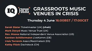 IQ Focus: Grassroots Music Venues in Crisis