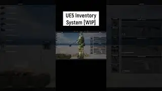 UE5 Inventory System shorts #shorts #ue5 #unrealengine #gamedev #ue #development
