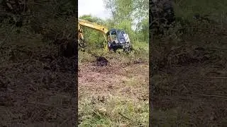 вытащили экскаватор