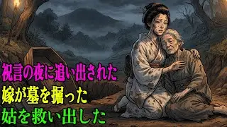 祝言の夜、災いの女として追い出された嫁。生き埋めにされた姑を救い、全てを覆した | 野談 | 伝説 | 昔話 | 説話 | 民話