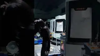 At 1 a.m., I performed a dance in the factory, a dance that went unnoticed by anyone. #cncmachining