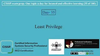 CISSP Exam Prep -035 | Least Privilege | 📋