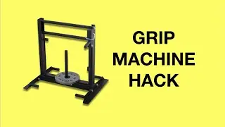 Grip Machine Hack (Plate Loaded or Dumbbells) | Bruce Lee Style Grip Training