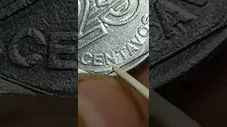 😮VALOR BACANA 25 CENTAVOS 1994 MARCADA 🇧🇷😀