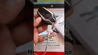New Power Pod RS.899 😳Power bank + Keychain 2 In 1Available Now Limited