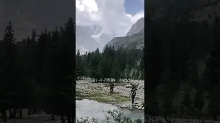 unexplored meadow of kumrat valley #camping #pakistan #adventure #wildlife #shorts #tiktok #food