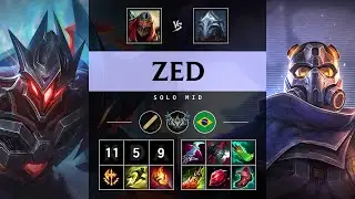 Zed Mid vs Viktor - BR Challenger Patch 25.12