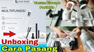 UNBOXING VACUM CLEANER PORTABLE HAN RIVER