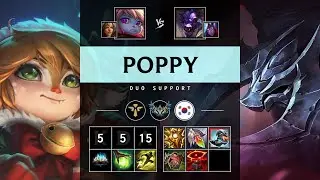 Poppy Support vs Alistar - KR Challenger Patch 25.18