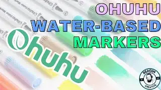 Ohuhu's 36-color Water-based Brush Set Gives You The Perfect Tool For Your Next Project!
