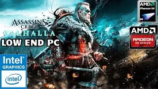 Assassin's Creed Valhalla on Low End PC | AMD Phenom X4 & 6GB RAM | Radeon R5 Graphics