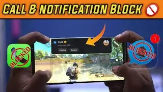 How To Block Calls & Notification While Playing Game | Game Khelte Time Msg Or Call Kese Band Kre