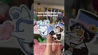 Spamton + Tenna Deltarune Stickers