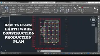 How to Create Cut/Fill (Earth Work) Construction Production Plan in Civil 3D