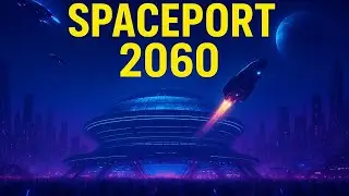 Futuristic Spaceport 2060 – A Journey Into Tomorrow’s Interstellar Hub.