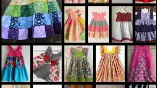 টুকরো  কাপড় দিয়ে  বাচ্চাদের  জামার ডিজাইন #suriya38 #fashion #dress