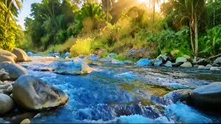 Calming River Flow Sounds | Sleep Better, Relax Your Mind