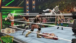 Charlotte Flair vs. Bayley vs. Liv Morgan vs. Bianca Belair vs. Zelina Vega vs. Asuka | WWE 2K23