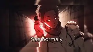 𝐕𝐎𝐂𝐄 𝐍𝐀 𝐌𝐈𝐑𝐀 - ( 𝐬𝐥𝐨𝐰𝐞𝐝 ) x Itoshi Sae [ Blue Lock ]
