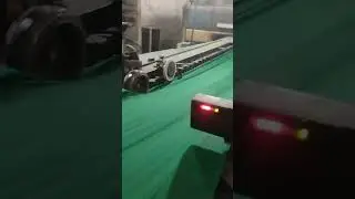 #fancy #fabric finish in #farmatex #stenter machine. #farmatex #textilemachine #industry