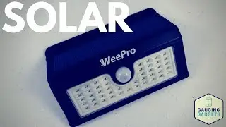 WeePro Outdoor Solar Light Review - 45 LED, Waterproof