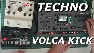 Volca Kick Techno Exploration with Octatrack
