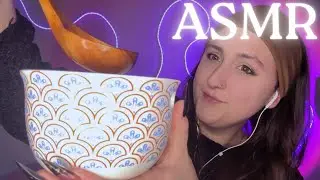 ASMR | Ice Soup & Ice Chewing (Tingles for Deep Sleep)🧊