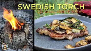 Making My 1st Swedish Torch Cooking Ribeye Steak