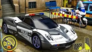 Skill 3D Parking Police Station - City Police Car Driving Simulator | Android Gameplay