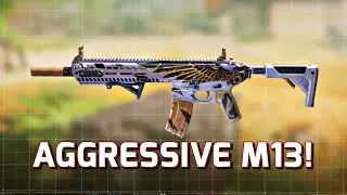 Best M13 Aggressive Gunsmith Attachments Loadout COD Mobile