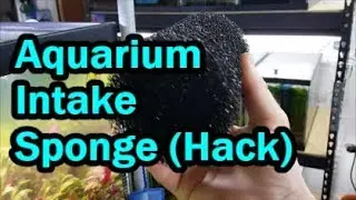 Aquarium Pre-Filter /Intake sponge / Hack!!!!