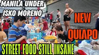 NEW QUIAPO 🇵🇭 MANILA:Streets transformed by ISKO MORENO cleanup, street food still HUGE!