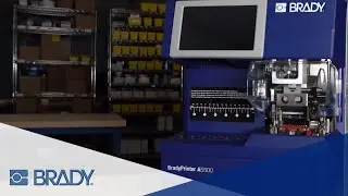 BradyPrinter A5500 Flag Printer Applicator - Overview