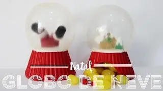 CUPCAKE GLOBO DE NEVE | ESPECIAL DE NATAL | Petit Gatô