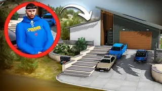 GTA V - VIDA REAL | LANCEI UMA CASA NOVA COM UMA PISCINA GRANDE ! #437