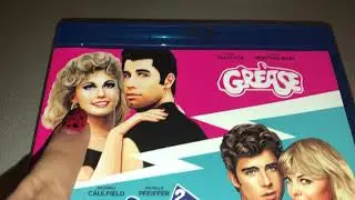 GREASE 1, GREASE 2 and GREASE LIVE dvd 📀 3 collection review.