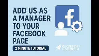 Add A Manager to your Facebook Page - Walkthrough -  (09-2025) using Mac on Chrome