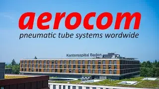 Aerocom pneumatic tube system in use - Baden cantonal hospital project (EN)