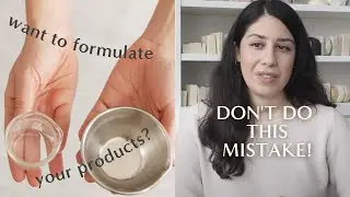 Want to formulate your own products? Avoid this mistake!