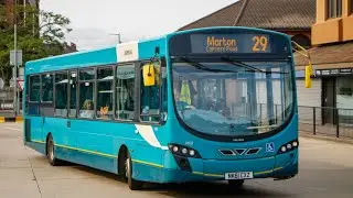 *SCREAMER* Arriva Stockton Based VDL SB200 Wright Pulsar 2 on the 29 to Marton (1468) (NK61 CXZ)