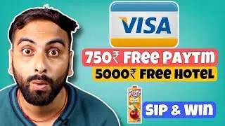Get ₹750 Paytm + ₹5000 Hotel Voucher with Visa Card! 3 Offers