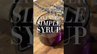 Ever tried lavender in your desserts and drinks?👀☕️ recipe below⤵️
